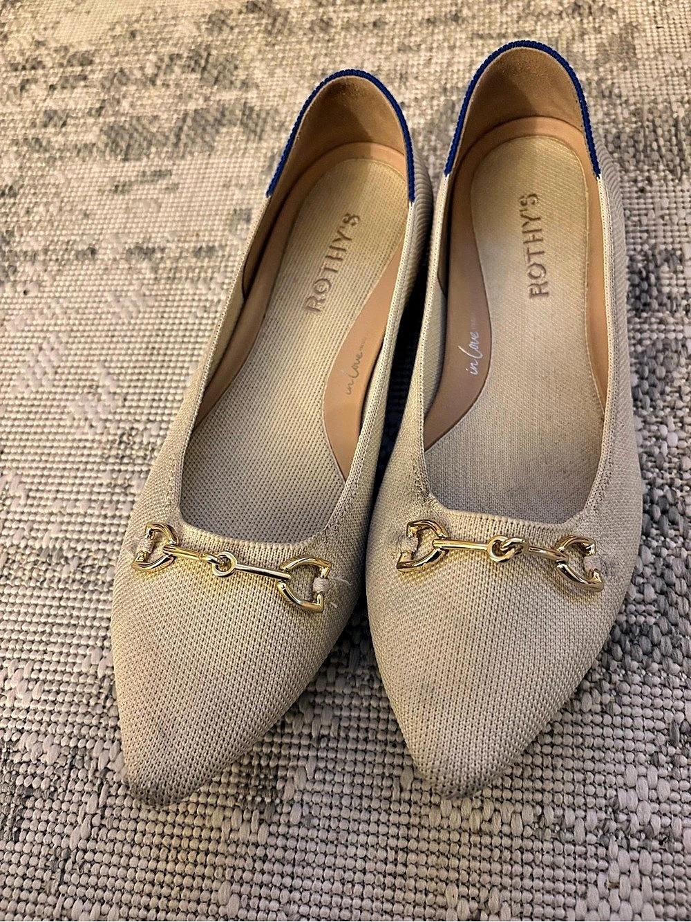 Rothy’s Pointed-Toe ballet Flats, size 9